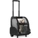 Black Deluxe Backpack Pet Travel Carrier, Medium
