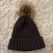 J. Crew Accessories | J Crew Pom Pom Hat | Color: Gray | Size: Os