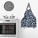 East Urban Home Dallas Throwback Football Leopard Print Apron in Blue | 27 W in | Wayfair 514A0D46A7524C5A8030CF91BEF9819E