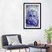 East Urban Home Einstein Ballpoint Pen by Ben Heine - Graphic Art Print Paper/Metal in Gray/Indigo | 32 H x 24 W x 1 D in | Wayfair