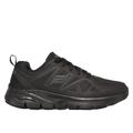 Skechers Men's Work: Arch Fit SR - Axtell Sneaker | Size 8.5 | Black | Textile/Synthetic