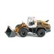 Siku 3561, Liebherr L 556 Radlader, 1:50, Metall/Kunststoff, Orange, Beweglicher Frontlader, Motorhaube zum Öffnen