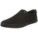 Tommy Hilfiger Herren Vulcanized Sneaker Iconic Slip-On Schuhe, Schwarz (Triple Black), 41 EU