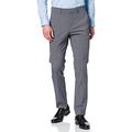 s.Oliver BLACK LABEL Herren 160.11.899.18.180.2064407 Tuxedo-Hose, Dark Blue Check, 106