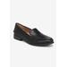 Wide Width Women's Margot Loafers by LifeStride in Black (Size 9 1/2 W)