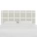 Rosalind Wheeler Feuerstein Panel Headboard Upholstered/Cotton in Gray | 51 H x 78 W x 4 D in | Wayfair C30BF986B2154517AE6BA13D0A7AB630