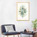 East Urban Home Greenery I by Carol Robinson - Painting Print Paper/Metal in Blue/Green | 32 H x 24 W x 1 D in | Wayfair