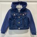 Levi's Jackets & Coats | Levi’s Kids Hooded Denim Jacket | Color: Blue | Size: 24mb