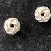 Madewell Jewelry | Madewell Love Knot Stud Earrings In Silver | Color: Silver | Size: Os