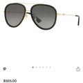 Gucci Accessories | Gucci Polarized Sunglasses - Gg0062s | Color: Black/Gold | Size: 57