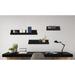 Wade Logan® Abdihafid 3 Piece Floating Shelf Wood in Black | 3.5 H x 24 W x 3.5 D in | Wayfair 3E1B99243F2545E682C691A7A3C251B7