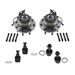 2000-2001 Ford Excursion Front Wheel Hub and Ball Joint Kit - TRQ