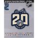 Columbus Blue Jackets Unsigned 2020-21 25th Anniversary Season National Emblem Alternate Jersey Patch