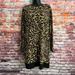 Michael Kors Dresses | Michael Kors Animal Print Long Sleeve Dress Size M | Color: Brown/Tan | Size: M