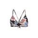 O'Neill Damen Baay Bikini Top, Mehrfarbig (Black With Print), 34 EU