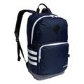 adidas Classic 3s 4 Backpack, Collegiate Navy/Jersey Onix Grey/White, One Size, Classic 3s 4 Backpack