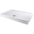 PODIUM 1000 x 800mm Shower Tray Rectangular Easy Plumb Premium Anti-Slip FREE High Flow Waste