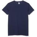 Fruit of the Loom Men's V-Neck Valueweight T-Shirt Pack of 10, Navy, X-Large