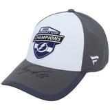 Nikita Kucherov Tampa Bay Lightning Autographed 2020 Stanley Cup Champions Locker Room Cap