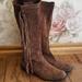 Coach Shoes | Coach Arianna Brown Suede Italian Leather Boots | Color: Brown | Size: 6