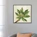 East Urban Home Front Yard Succulent I by Silvia Vassileva - Painting Print Canvas in Green/White | 26 H x 26 W x 1.5 D in | Wayfair