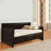 Red Barrel Studio® Adeola Twin Daybed w/ Trundle Wood in Brown | 39.38 H x 42.5 W x 81 D in | Wayfair EEAB4646C352435996F5AFE4CCB67697