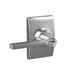 Schlage Latitude Keyed Door Lever in Gray | 4.13 H x 2.81 W x 2.375 D in | Wayfair F51ALAT625CEN
