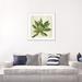 East Urban Home Front Yard Succulent I by Silvia Vassileva - Painting Print Paper in Green/White | 24 H x 24 W x 1 D in | Wayfair