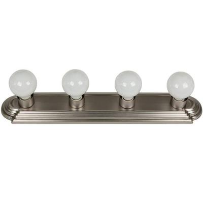 Sunlite 45100 - 4 Light 60 watt 120 volt Brushed Nickel LED Wall Sconce (B424/BN)