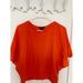 Zara Tops | H&M Kimono Sleeve Top | Color: Orange | Size: 2
