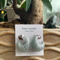 Kate Spade Jewelry | Kate Spade New York Glitter Earrings | Color: Silver | Size: Os