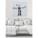 The Holiday Aisle® Holiday - Joy Love Peace by Cathy Walters - Wrapped Canvas Print Canvas | 14 H x 14 W x 1.5 D in | Wayfair