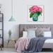 Red Barrel Studio® Floral & Botanical Perfect Mason Florals - Painting Print on Canvas in Green/Pink | 30 H x 30 W x 1.5 D in | Wayfair