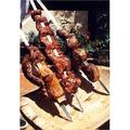 G & F Products BBQ Skewer & Shish Kebab Steel in Brown/Gray | 12.5 H x 0.5 W x 1 D in | Wayfair 25618