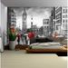 GK Wall Design Monochrome Landscape Wall Mural Vinyl in Gray/Black | 150" W x 98" L | Wayfair GKWP000225W150H98_V