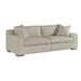 Lillian August Hinson 98" Square Arm Sofa w/ Reversible Cushions in Gray | 35 H x 98 W x 39 D in | Wayfair LA6258S_TODD GRAY