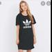 Adidas Dresses | Adidas T Shirt Dress Size Small Logo New | Color: Black/White | Size: S