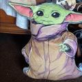 Disney Other | Baby Yoda Backpack For All Ages! | Color: Tan/Gray | Size: Osbb