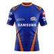 Mumbai Indians 2020 Official Dream11 IPL Cricket Training Jersey/Shirt (Indian L / 40-42in) Blue/Orange