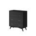 Flynn Chest In Black - Alpine Furniture 966BLK-05