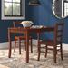 Three Posts™ Aisling Solid Wood Dining Set Wood in Brown | 29.2 H in | Wayfair 821D33421FF6493E9B8D36561F3C6F6D