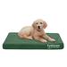 Indoor/Outdoor Deluxe Full Support Pet Bed, 30" L X 20" W X 3" H, Forest, Medium, Green