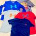 Under Armour Shirts & Tops | Boys Under Armor 4 Youth Large/1 X Large T Shirts | Color: Gray/Red | Size: Lb