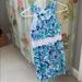 Lilly Pulitzer Dresses | Blue Lilly Pulitzer Dress | Color: Blue/Green | Size: 2