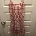 American Eagle Outfitters Dresses | American Eagle Patterned Summer Dress | Color: Pink/White | Size: 2