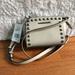 Michael Kors Bags | Michael Kors Selma Stud Mini Messenger Crossbody | Color: Cream/Tan | Size: Os