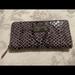 Michael Kors Bags | Grey Snake Skin Wallet | Color: Gray | Size: Os