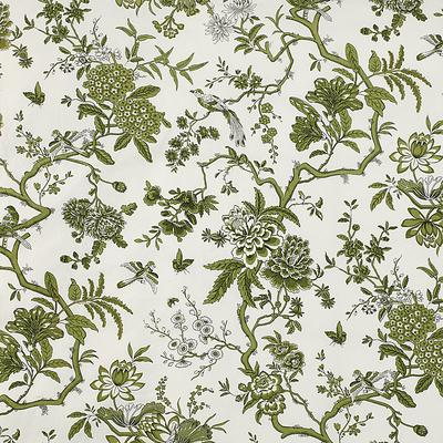 Jardin Toile Duvet Cover - Sage, Twin - Ballard Designs