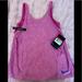 Nike Shirts & Tops | Brand New Nike Sports Tank With Bra Lining | Color: Pink | Size: Lg