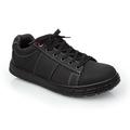 Slipbuster Slip-Resistant Safety Trainers With Steel Toe Cap, Black, UK Size: 9 / EU Size: 43, S1 SRC Rated, BB420-43